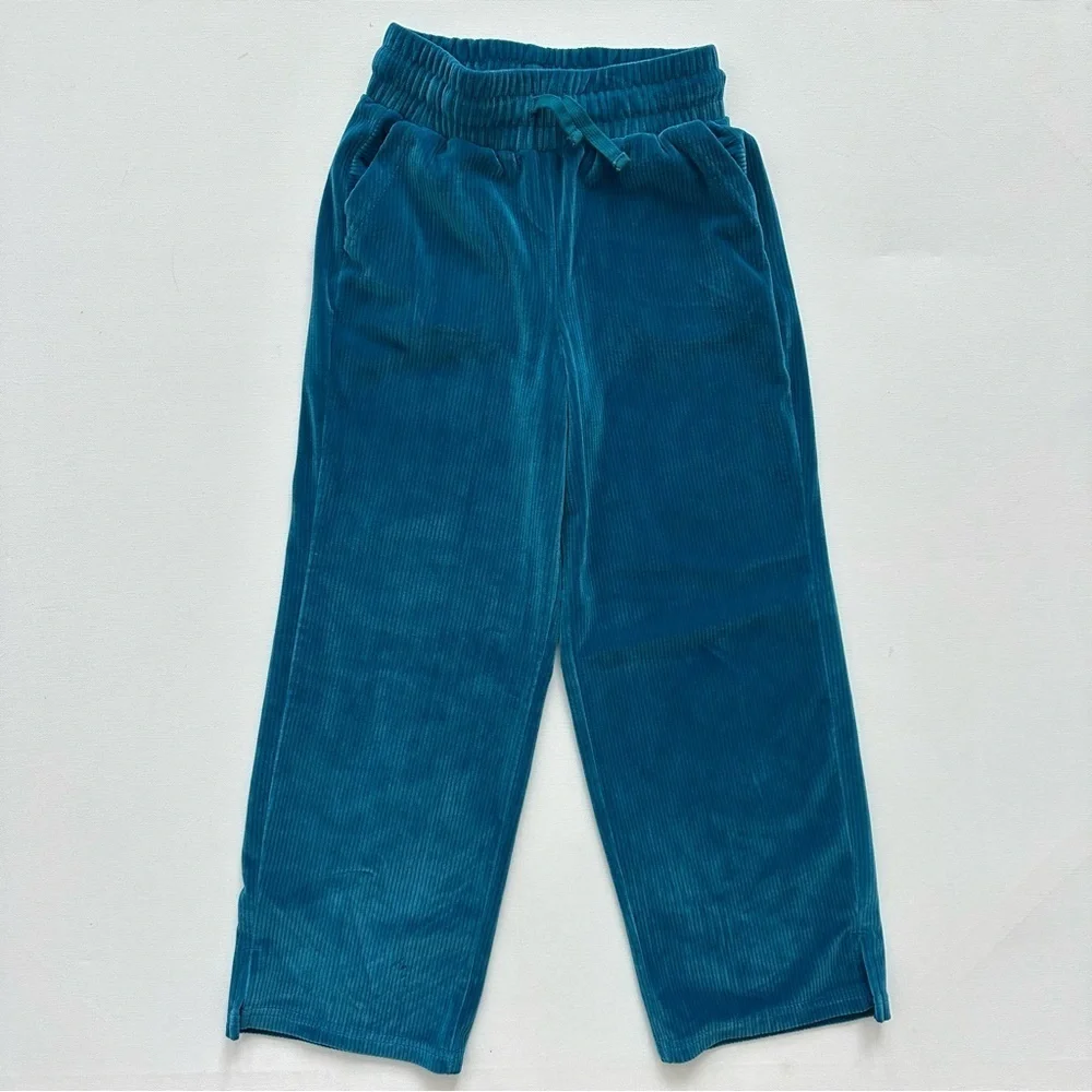 90 Degree By Reflex Turquoise Velour Set Size XS